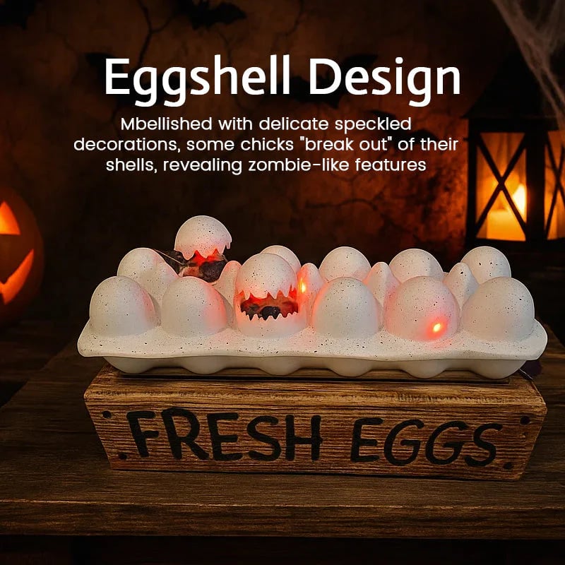 Halloween Zombie Chick Lantern โ Cute Yet Creepy Spooky Decor ๐ฃ๐๐