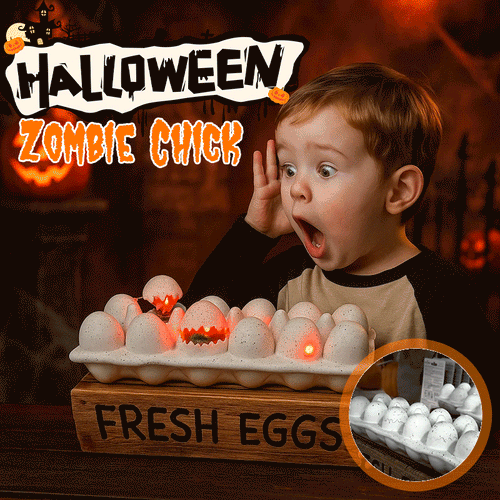 Halloween Zombie Chick Lantern โ Cute Yet Creepy Spooky Decor ๐ฃ๐๐