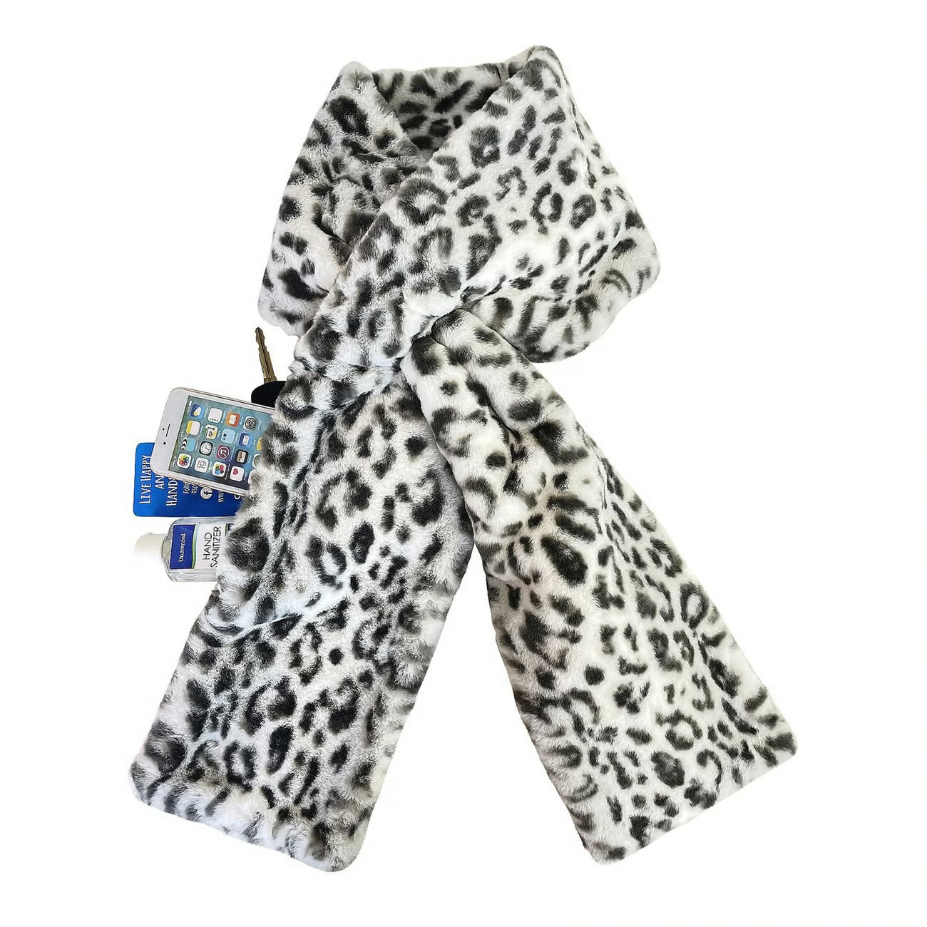 Black Friday Big Promotion Save 49%🔥Faux Fur Scarf With Hidden Zipper Pocket