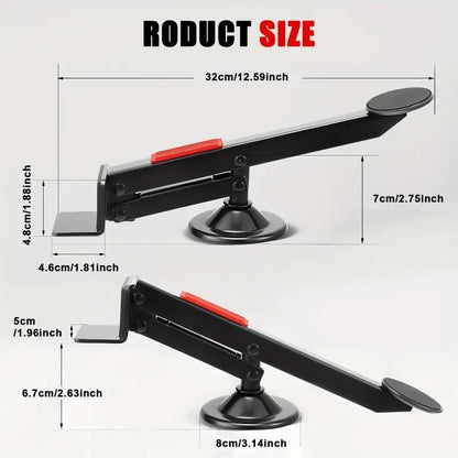 Heavy-duty Door Lifter, 360° Rotation Lever Door Panel Elevator Tool, Easy-to-operate Installation Aid