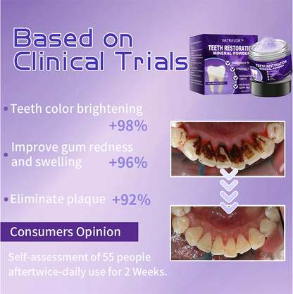 NATRAVOR™ Teeth Restoration Mineral Powder🦷(ADA recommended) (🎁Flash Sale - Don’t Miss Out)