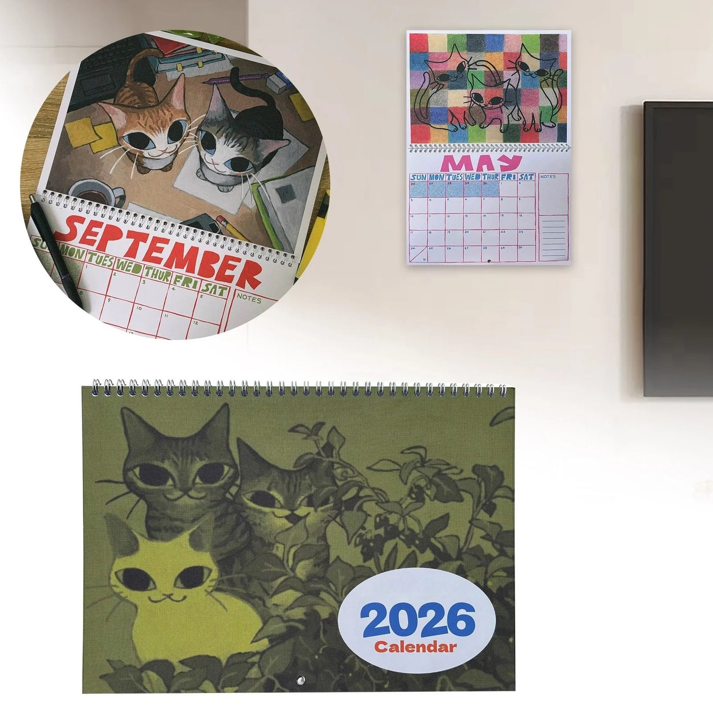 🐱📅2026 Cat Calendar