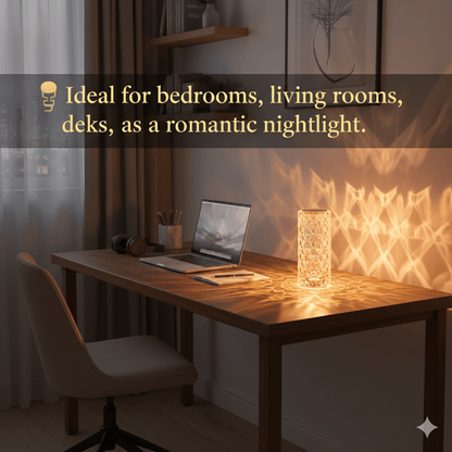 🔥Artificial Crystal Table Lamp(Can Switch 16 Colors)