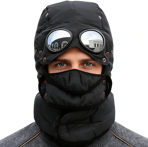 🔥❄️Winter 4 in 1 Windproof Warm Hat Detachable Mask Neckband (Buy 2 Free Shipping)