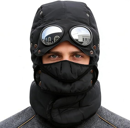🔥❄️Winter 4 in 1 Windproof Warm Hat Detachable Mask Neckband (Buy 2 Free Shipping)