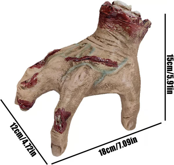 Realistic Severed Hand Prop - Body Parts Bloody Hands for Halloween