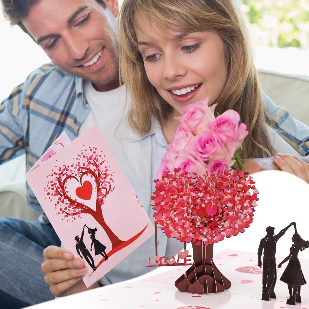 💌Premium 3D Pop-Up Romantic Anniversary & Valentine’s Card