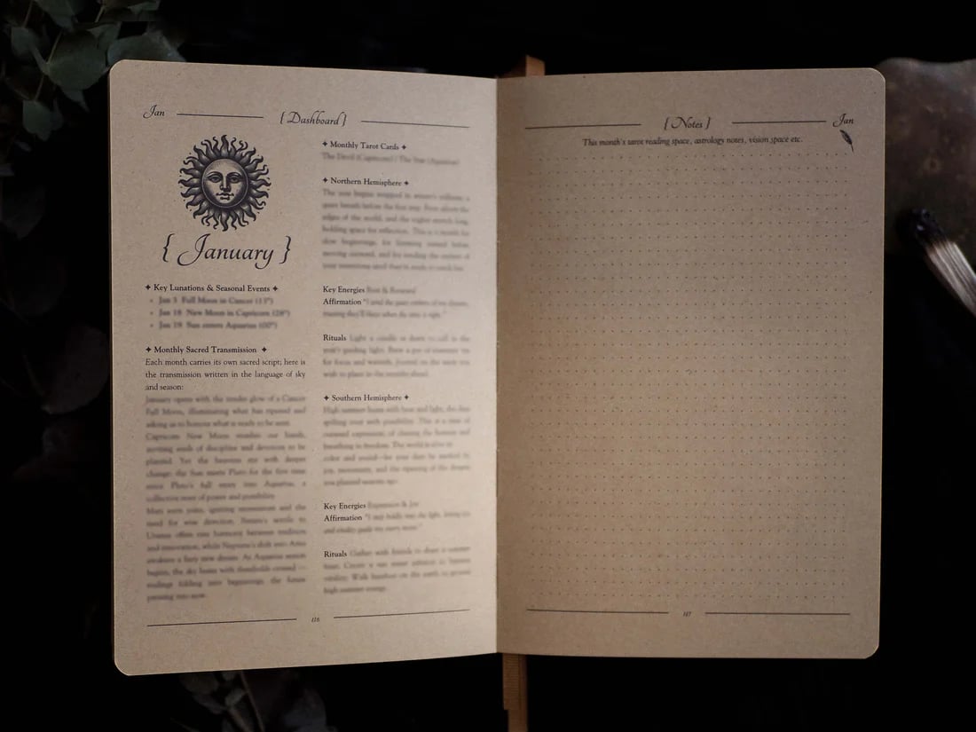 🔥Last Day 49% OFF - 🪐2026 Celestial Journal – Seasonal & Astrological Almanac