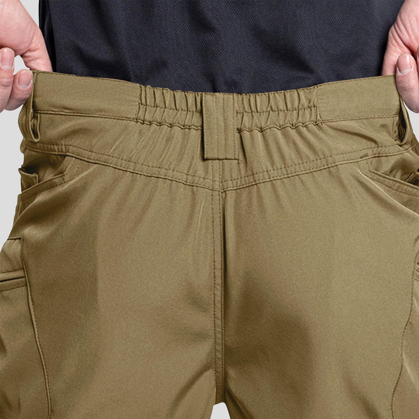 🔥Men’s Fleece-Lined Tactical Outdoor Pants – Windproof & Warm(Belt-Free, Multi-Pocket, Regular Fit)