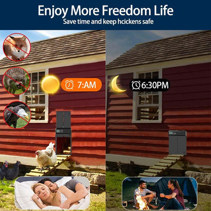 🐔🔒 Automatic Chicken Coop Door