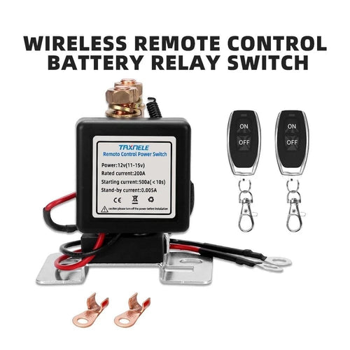 🔥Last Day 56% OFF-WIRELESS REMOTE CONTROL BATTERY RELAY SWITCH 🔌