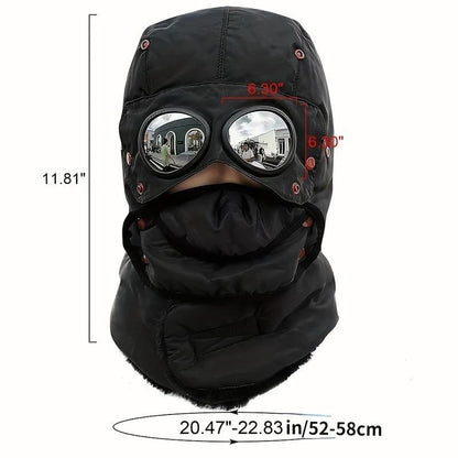 🔥❄️Winter 4 in 1 Windproof Warm Hat Detachable Mask Neckband (Buy 2 Free Shipping)