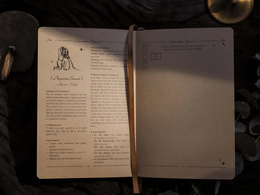 🔥Last Day 49% OFF - 🪐2026 Celestial Journal – Seasonal & Astrological Almanac