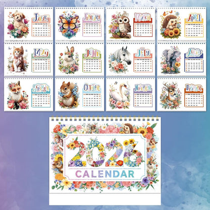 2026 Calendar Desk Calendar DIY Diamond Painting Art