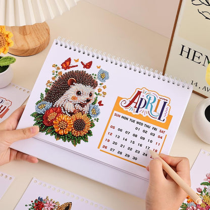 2026 Calendar Desk Calendar DIY Diamond Painting Art