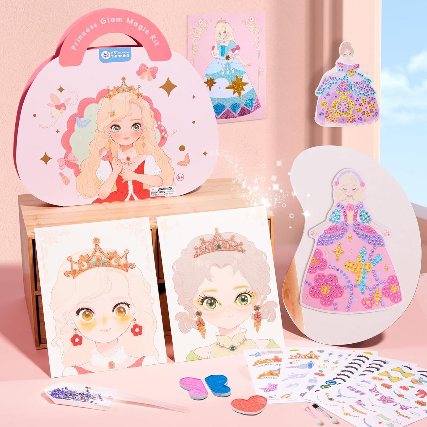 4 in 1 Princess Art Craft Kits
