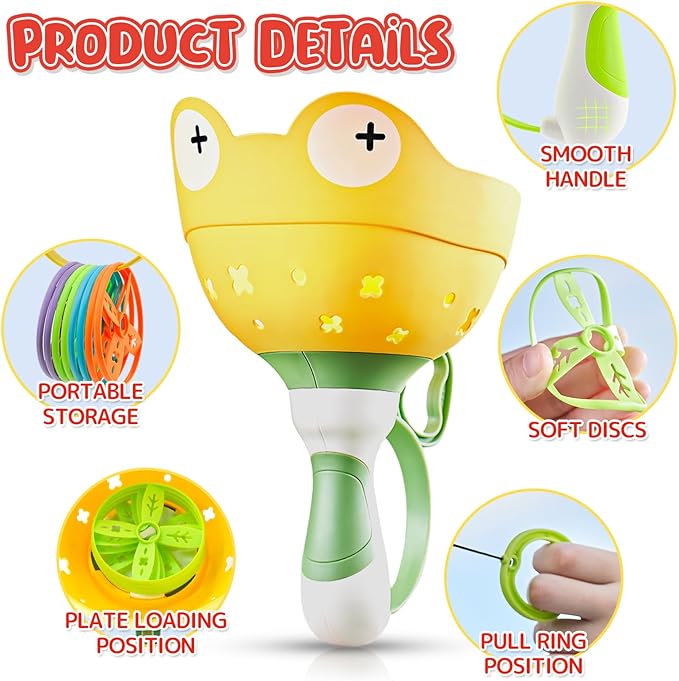 Manual Launcher & Catching Game Set