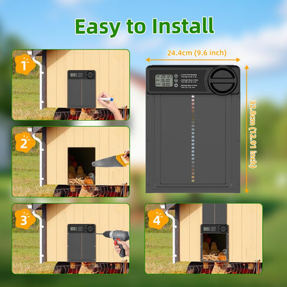 🐔🔒 Automatic Chicken Coop Door