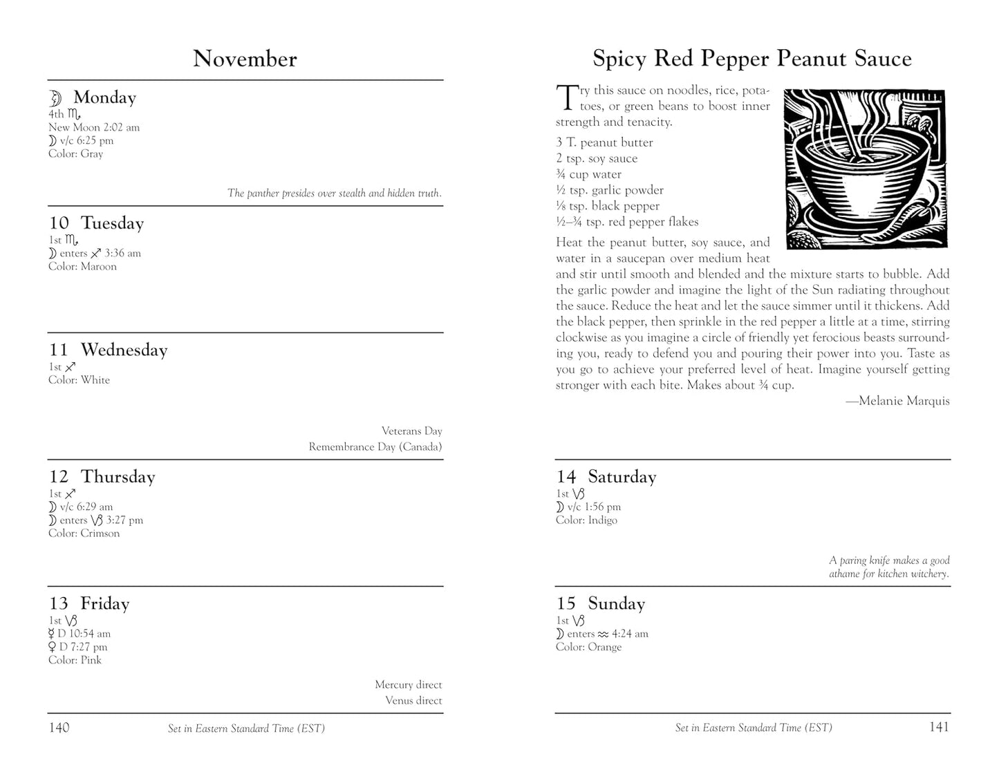 Witches’ Datebook 2026