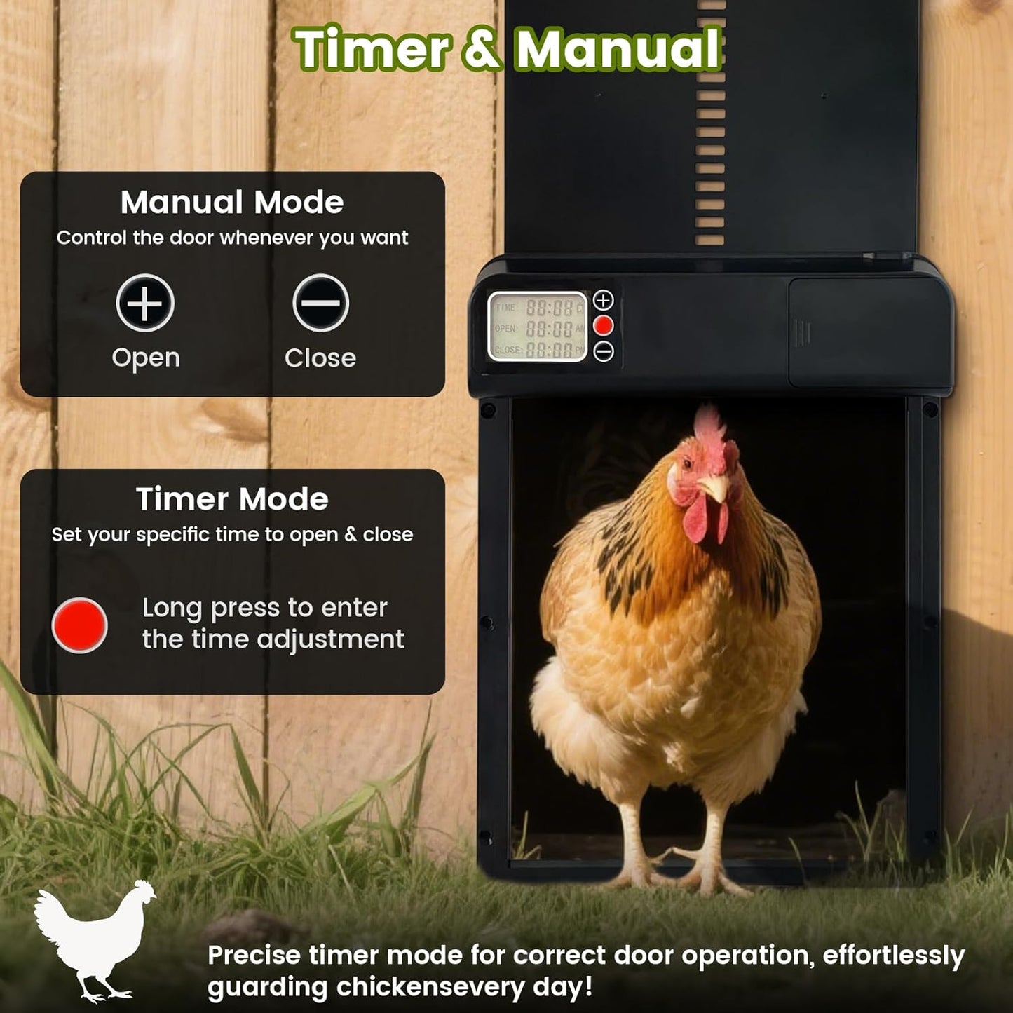 🐔🔒 Automatic Chicken Coop Door