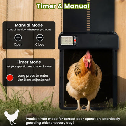🐔🔒 Automatic Chicken Coop Door