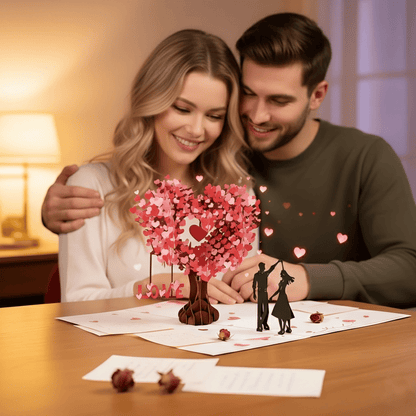 💌Premium 3D Pop-Up Romantic Anniversary & Valentine’s Card