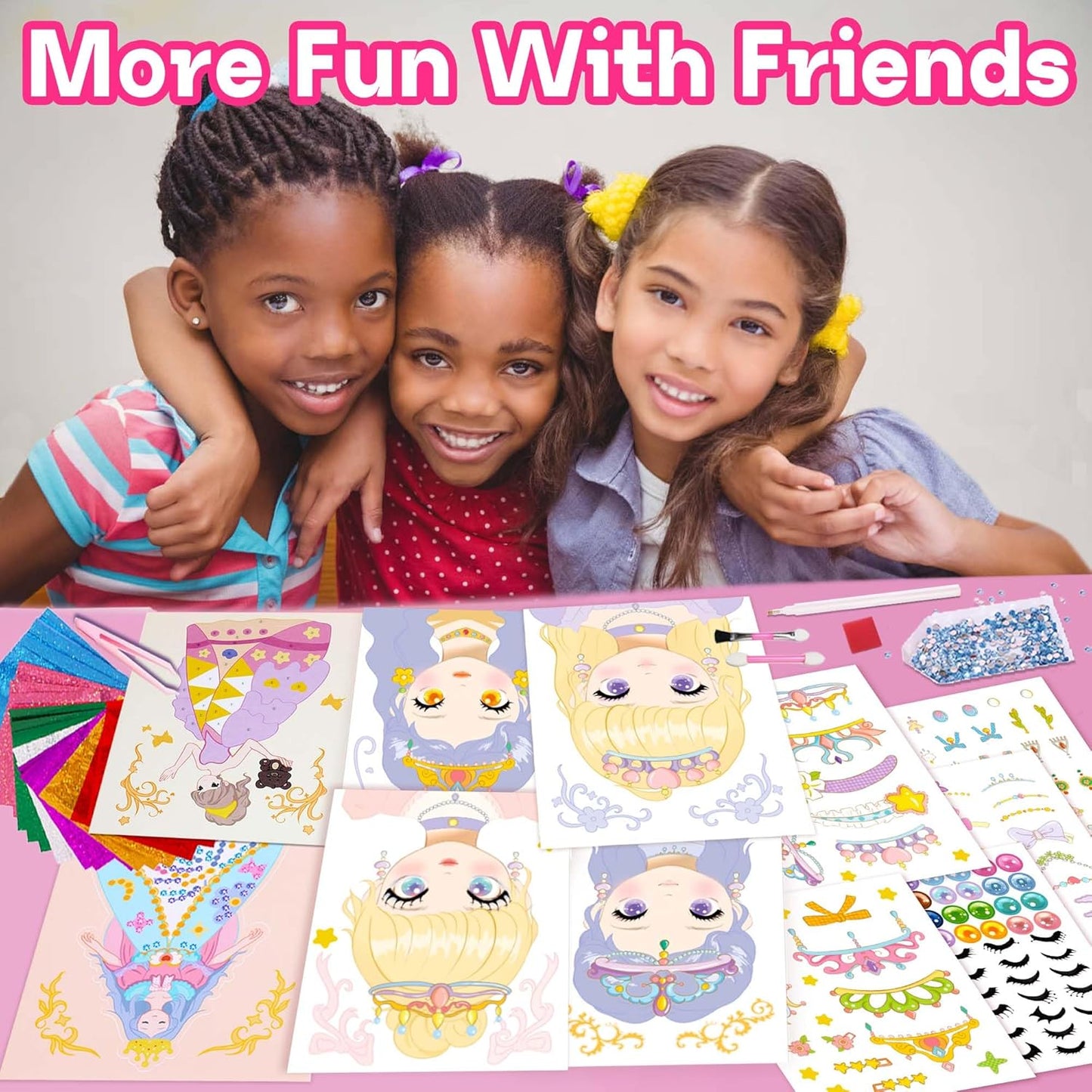 4 in 1 Princess Art Craft Kits