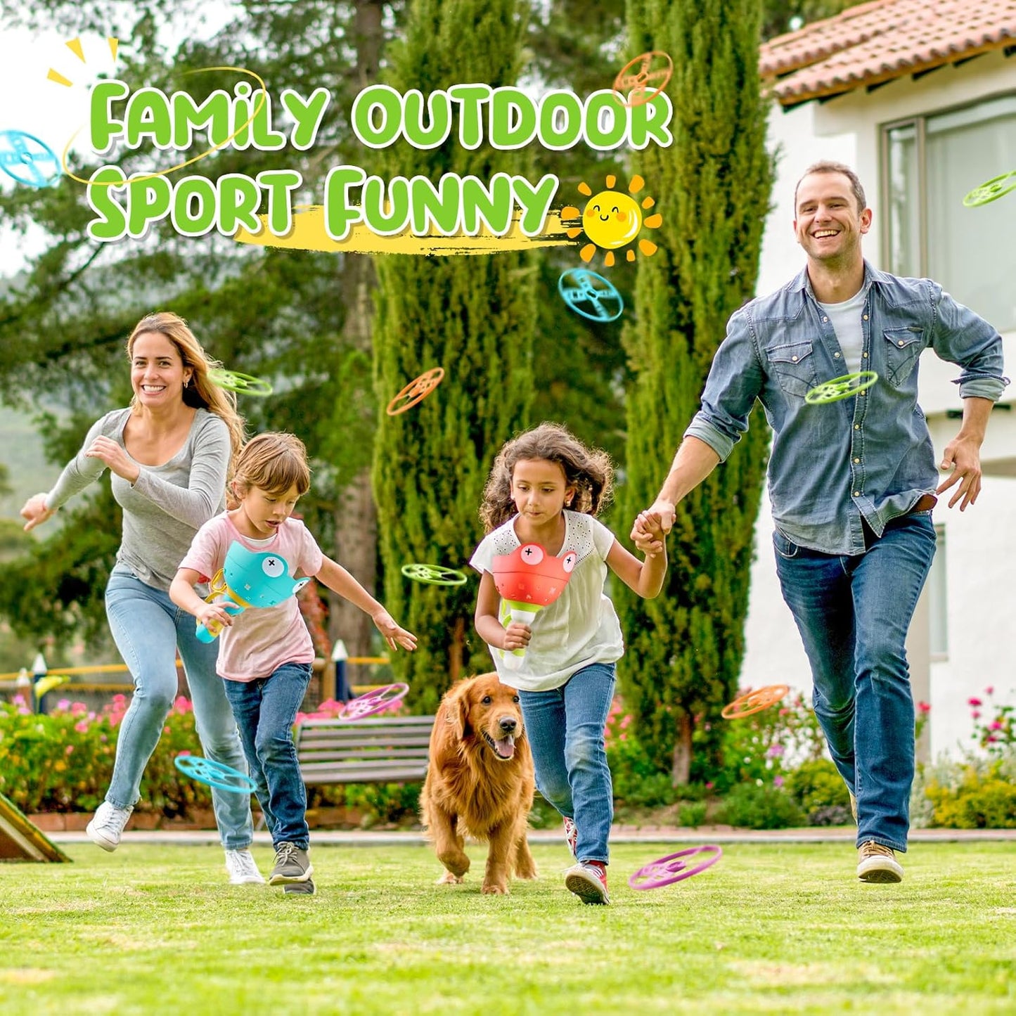 Manual Launcher & Catching Game Set