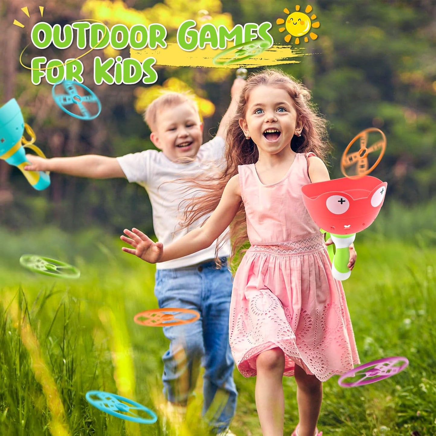 Manual Launcher & Catching Game Set