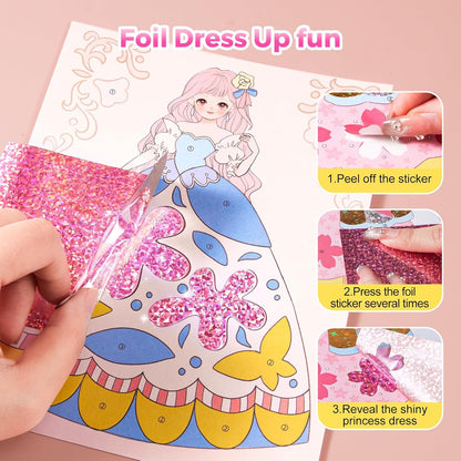 4 in 1 Princess Art Craft Kits