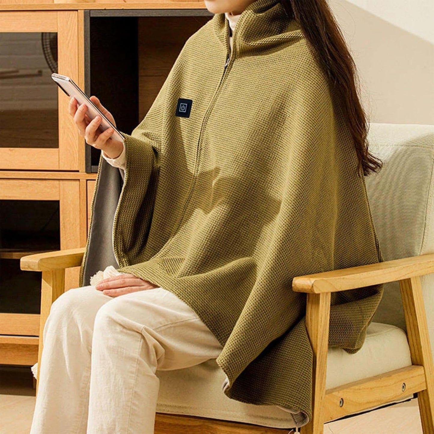 🎅Best Winter Gifts 🔥 Portable Heated Shawl (Buy 2 Free Shipping)