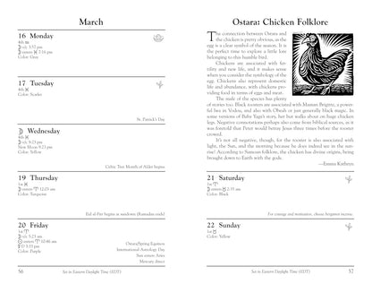 Witches’ Datebook 2026