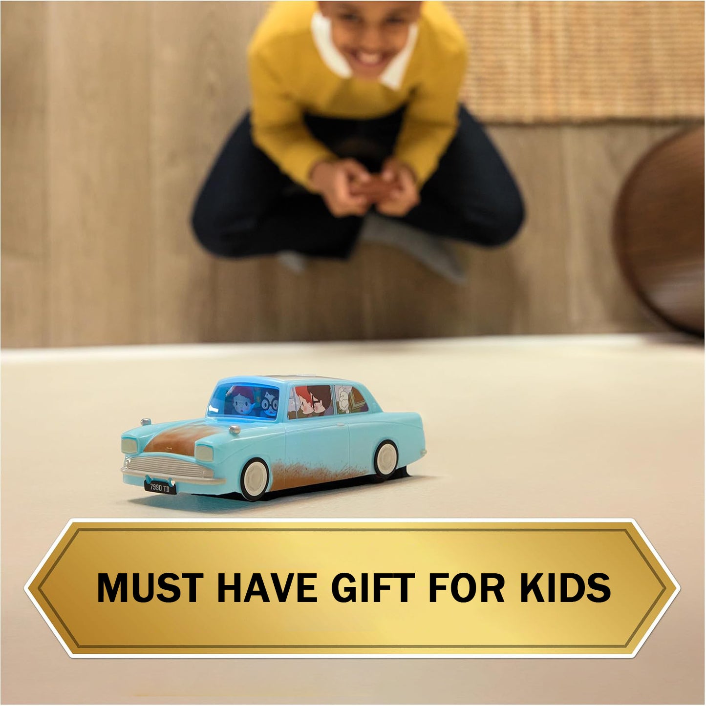 Wizarding World Harry Potter Weasley’s Flying Remote Control Car with Zero Gravity Technology