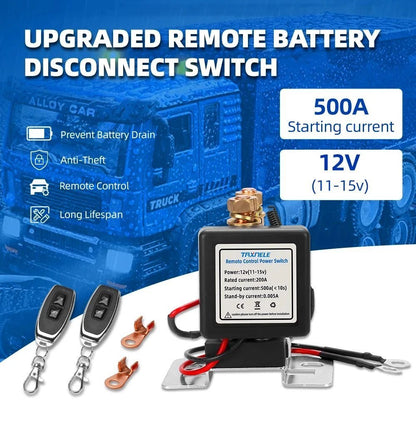 🔥Last Day 56% OFF-WIRELESS REMOTE CONTROL BATTERY RELAY SWITCH 🔌