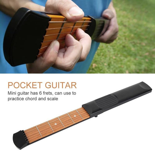 💕Hot sale 49% OFF💖🎸 Portable Mini 6-Fret Guitar Practice Tool