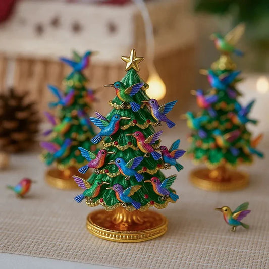Hummingbird Christmas Tree Ornament – Colorful Festive Table Decor