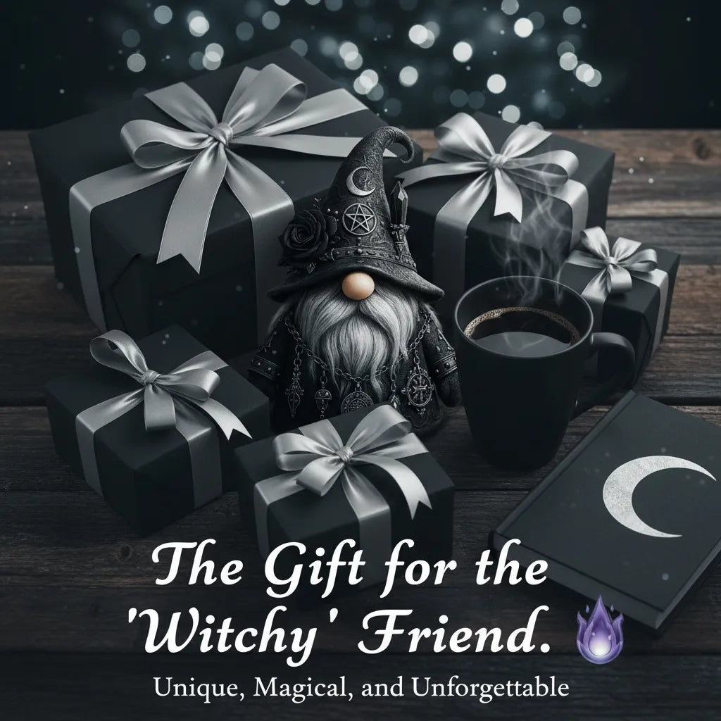 🔥LAST DAY 49% OFF - 🖤Gothic Gnome Statue
