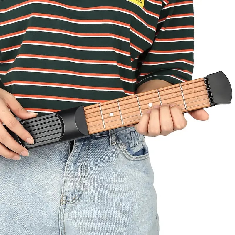 💕Hot sale 49% OFF💖🎸 Portable Mini 6-Fret Guitar Practice Tool