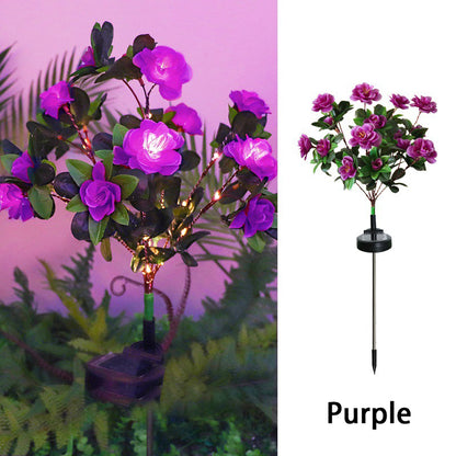 🎁Hot Sale Promotion 49% OFF🔥 Outdoor Waterproof Artificial Azalea Solar Lights