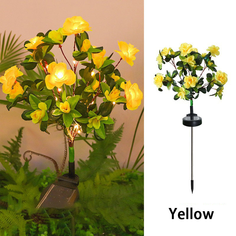 🎁Hot Sale Promotion 49% OFF🔥 Outdoor Waterproof Artificial Azalea Solar Lights