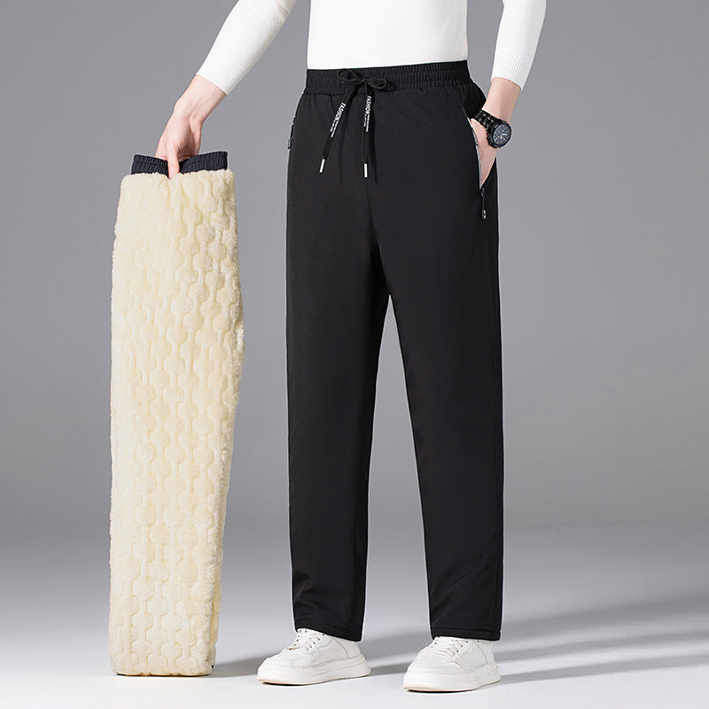 🔥Hot Sale-49% Off🔥Men's Fleece Lined Waterproof & Windproof Thermal Pants