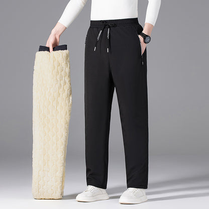 🔥Hot Sale-49% Off🔥Men's Fleece Lined Waterproof & Windproof Thermal Pants