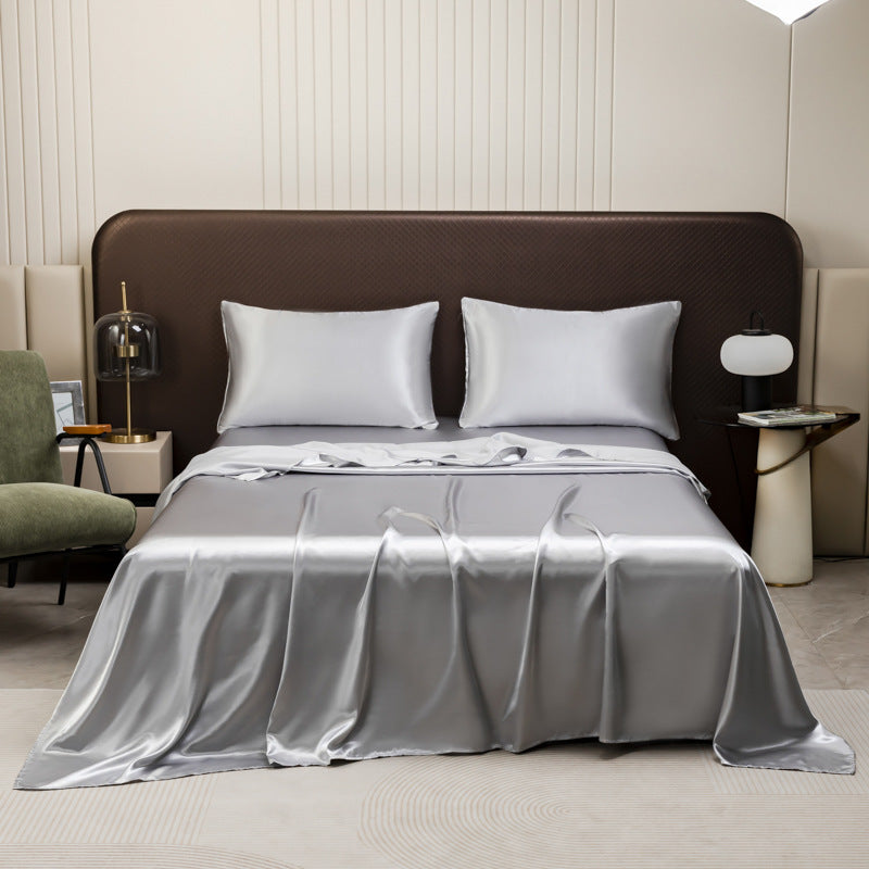 Elegant Comfort Fine Silky Satin Bed Sheet (3PCS SET)