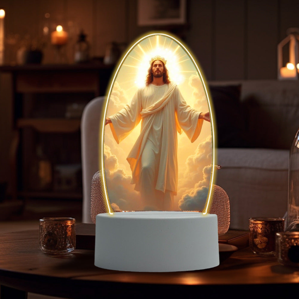 Virgin Mary Prayer Night Light