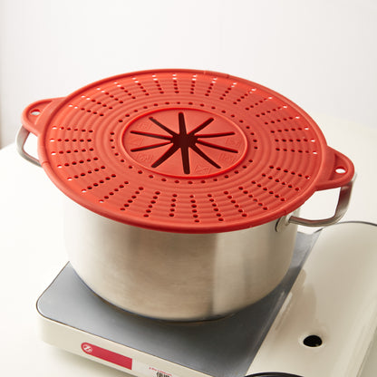 Multi-Use Silicone Splatter Screen For 10, 11 and 12 Inch Frying Pan