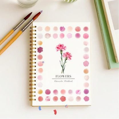 🖼️Beginner-Friendly💕 Watercolor Workbook
