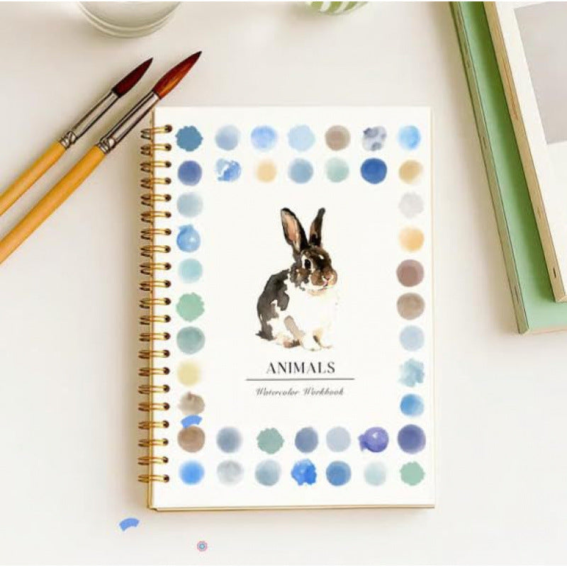 🖼️Beginner-Friendly💕 Watercolor Workbook