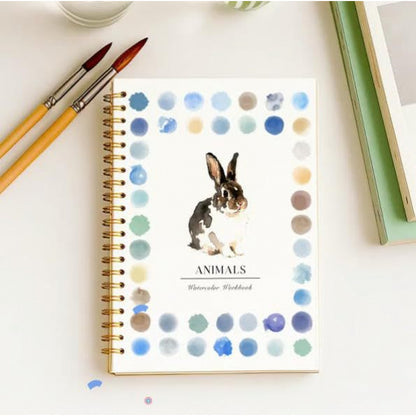 🖼️Beginner-Friendly💕 Watercolor Workbook
