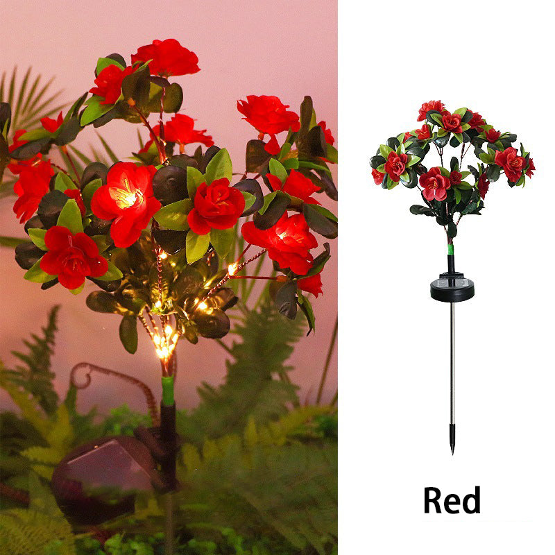 🎁Hot Sale Promotion 49% OFF🔥 Outdoor Waterproof Artificial Azalea Solar Lights