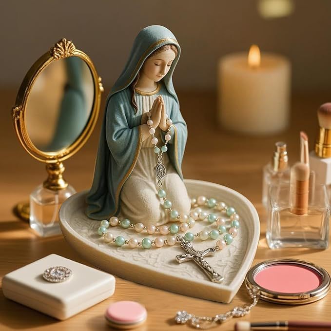 Virgin Mary Rosary Holder